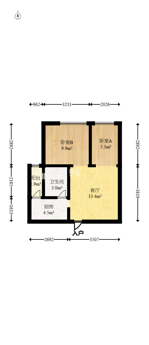 中建芙蓉工社  2室1厅1卫    35.0万
