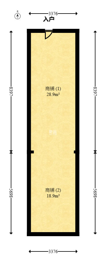 汽车西站商贸城（河西望城坡）  1室1厅1卫   160.00万