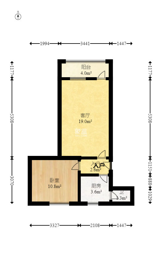 朝阳一、二村  2室1厅1卫   29.00万