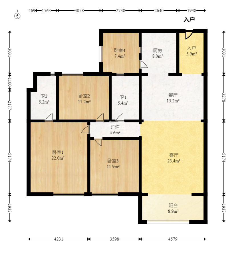 碧桂園培文府錦園  3室2廳2衛(wèi)   86.00萬