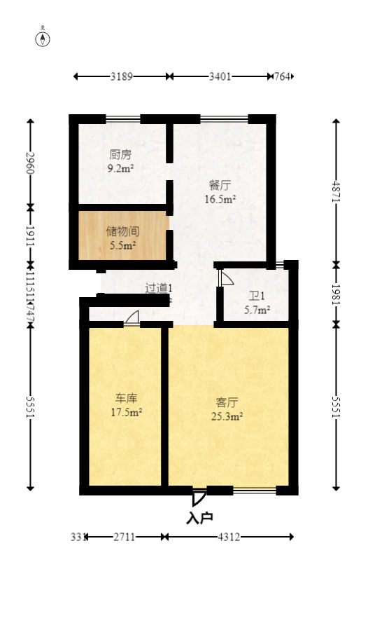 湘路家园  5室5厅1卫   287.00万