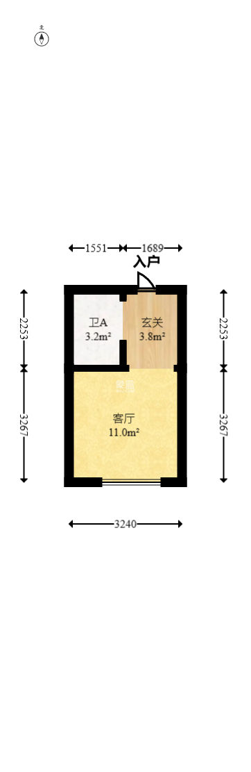 龍湖鉑金島  1室0廳1衛(wèi)   28.00萬(wàn)
