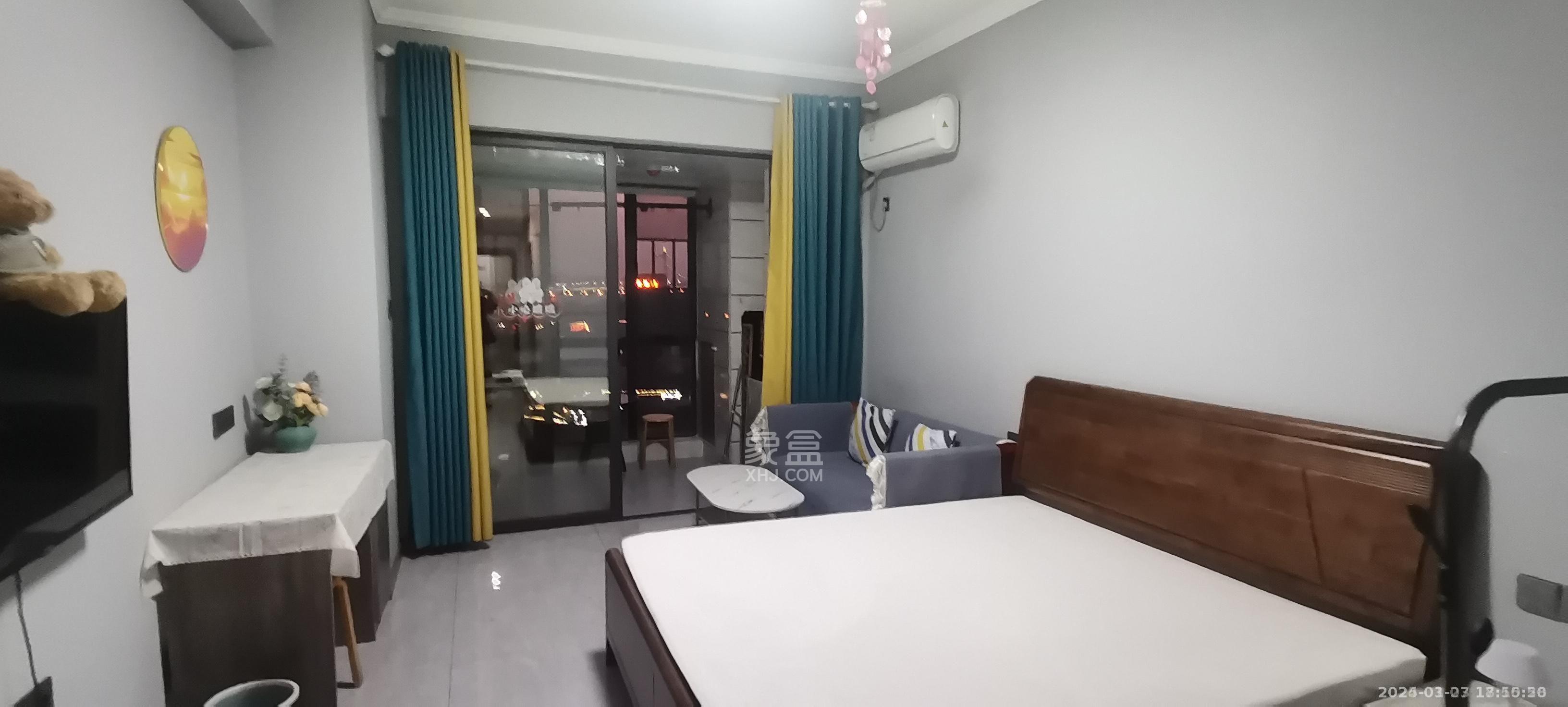 中泰财富湘江 1室1厅1卫 1500.0元/月 中泰财富湘江 1室1厅1卫 1500.0元/月室内图