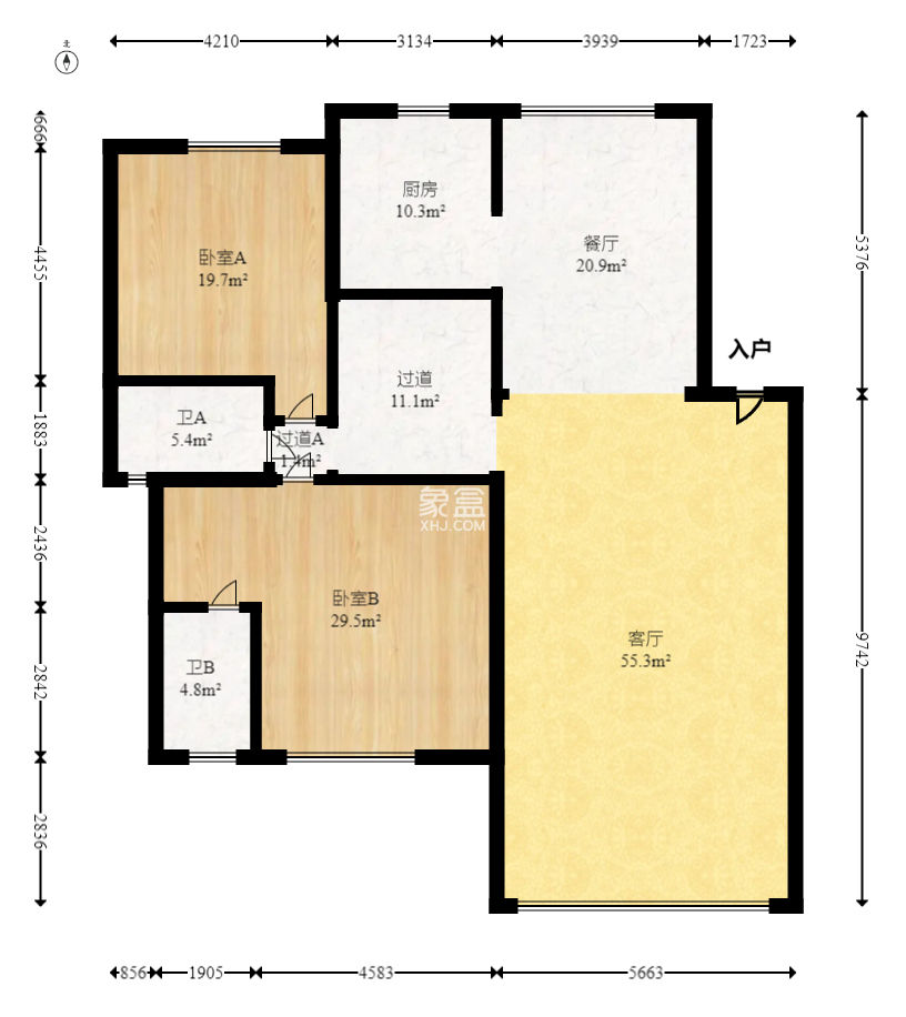 颐和佳园  5室2厅2卫    190.0万