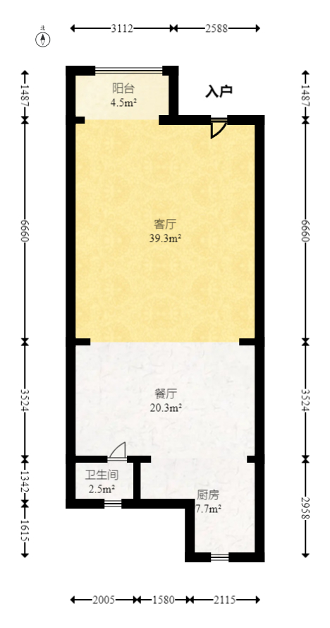 佳兆业水岸新都  5室2厅4卫   328.00万室内图1