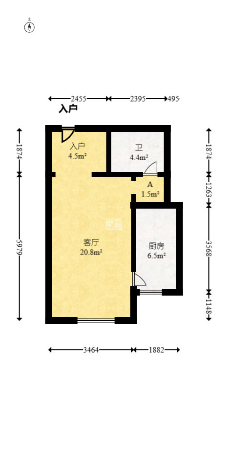 湘水郡（兴旺小爱同学）  1室1厅1卫   40.00万