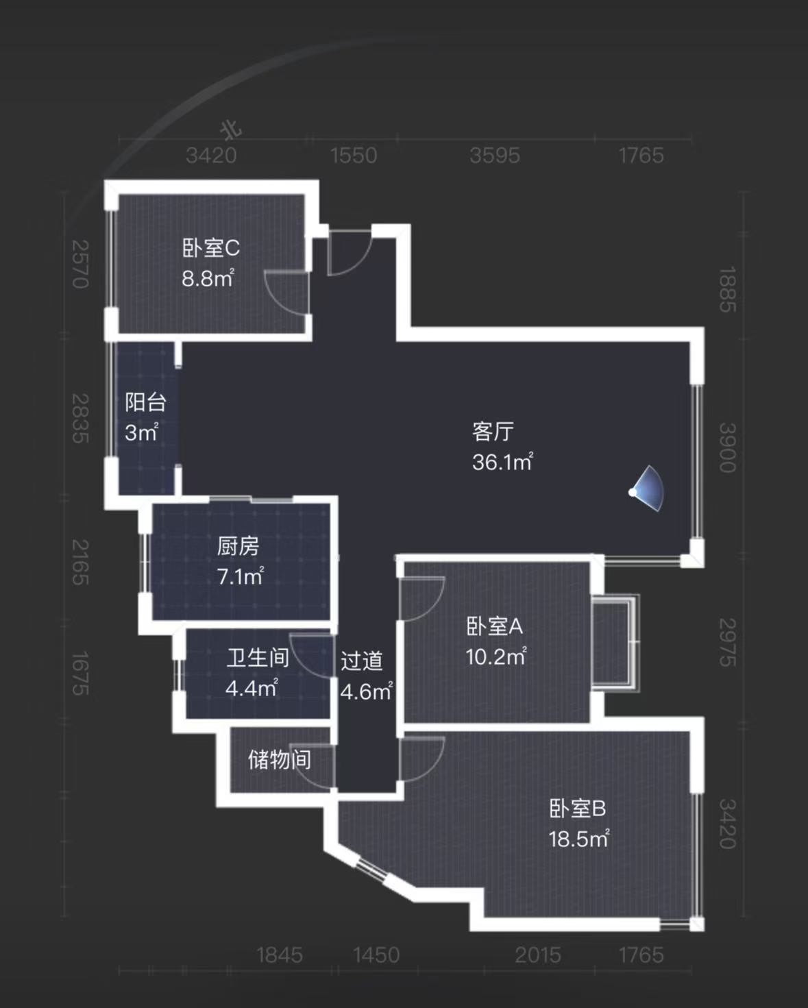 雅立天骄阁 3室2厅2卫 50.0万 雅立天骄阁 3室2厅2卫 50.0万室内图