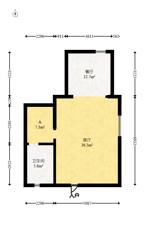 御邦  5室2厅3卫   365.00万室内图1
