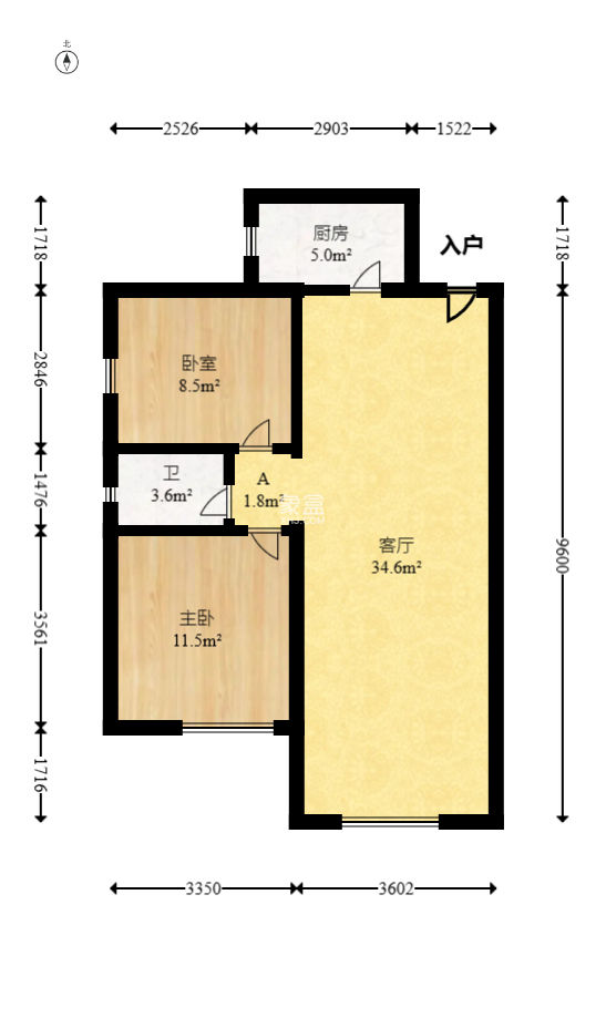 星城春晓  2室2厅1卫    56.0万