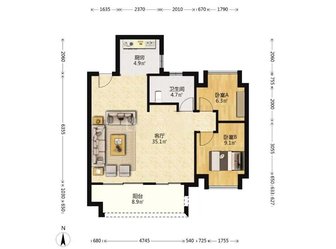 中海学府里  3室2厅1卫    46.8万 中海学府里  3室2厅1卫    46.8万