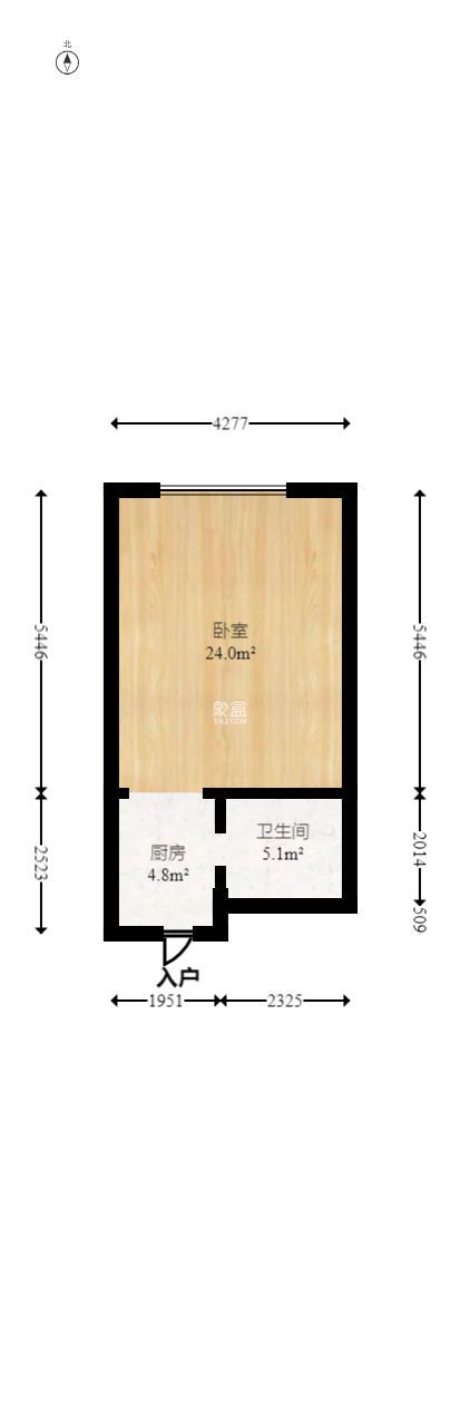 麦芒国际（金恒雅苑）   43.67㎡     1600.00元/月小区图