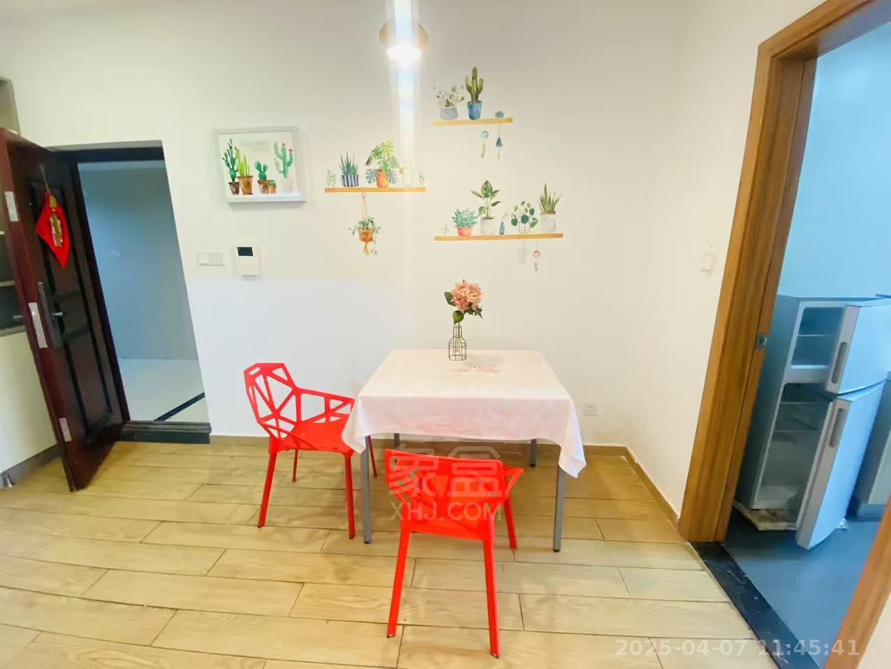 中泰财富湘江 1室1厅1卫 1400.0元/月 中泰财富湘江 1室1厅1卫 1400.0元/月室内图