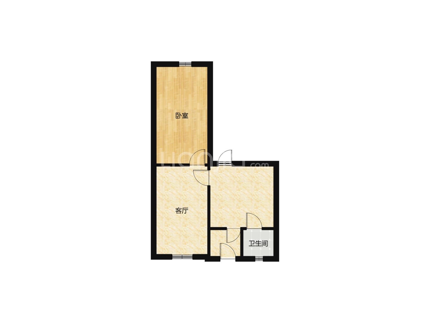 中煤社区（丛台路）  3室2厅1卫   88.00万户型图