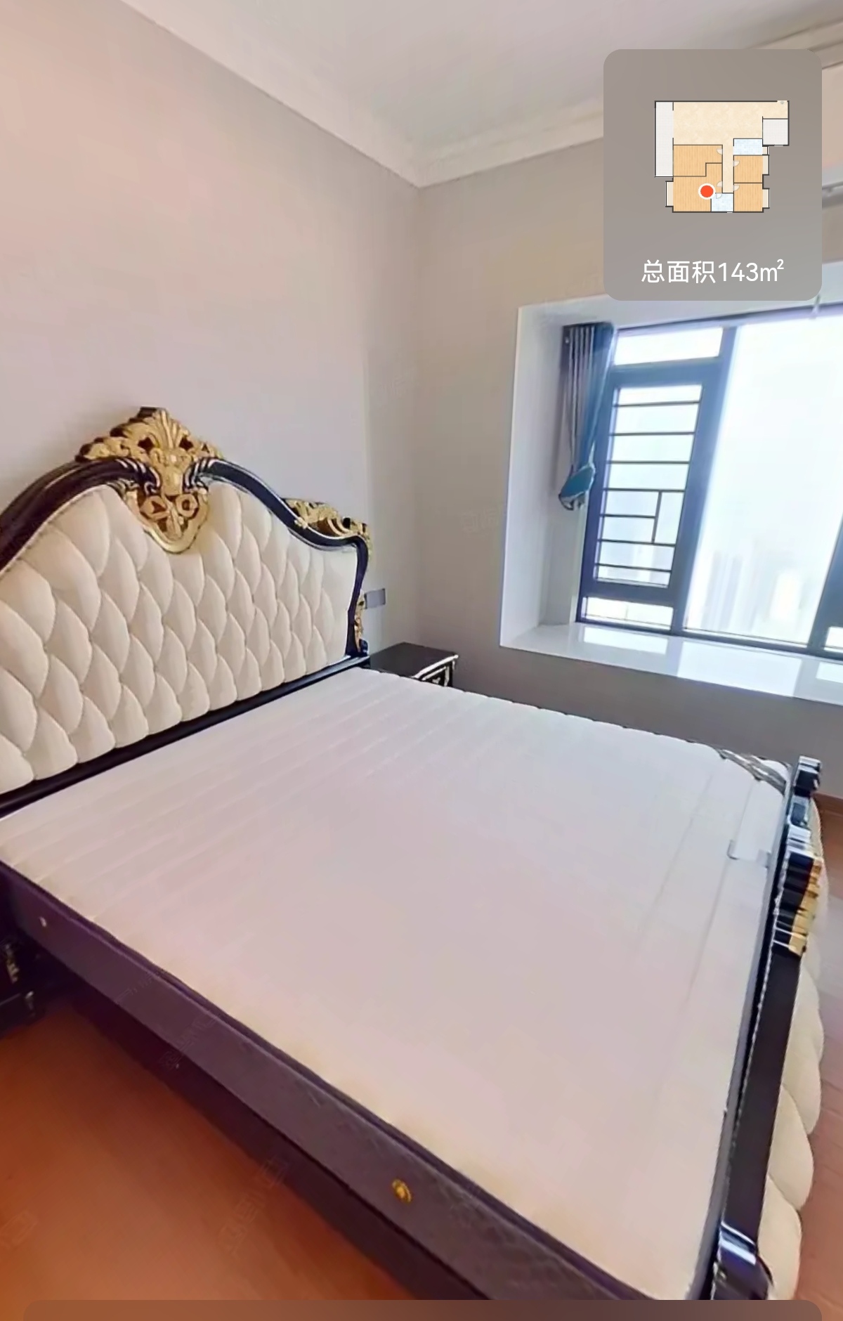 碧桂园娄星府  4室2厅2卫    108.0万客厅