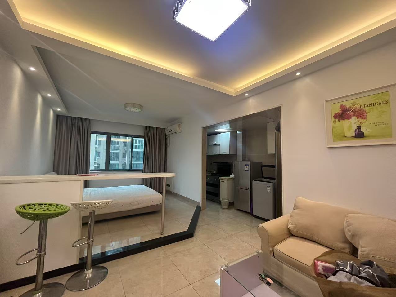 鹏利广场 1室1厅1卫 1200.0元/月 鹏利广场 1室1厅1卫 1200.0元/月室内图