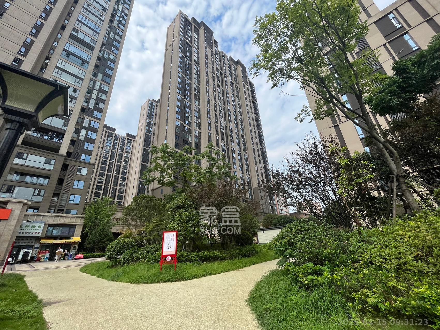 建发中央公园（建发美地）  1室1厅1卫   1700.00元/月小区图