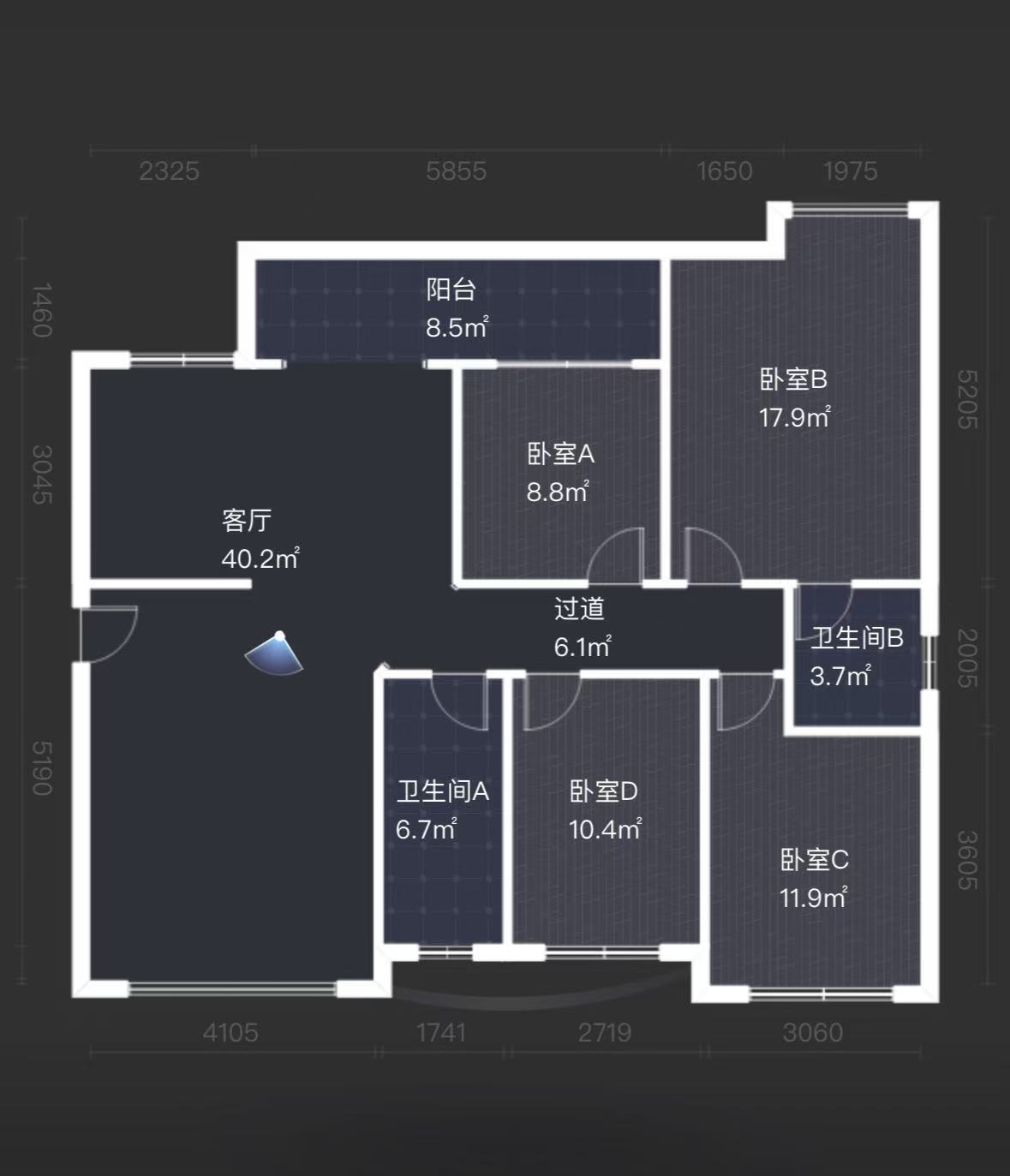 红盾雅园 4室2厅2卫 49.8万 红盾雅园 4室2厅2卫 49.8万室内图