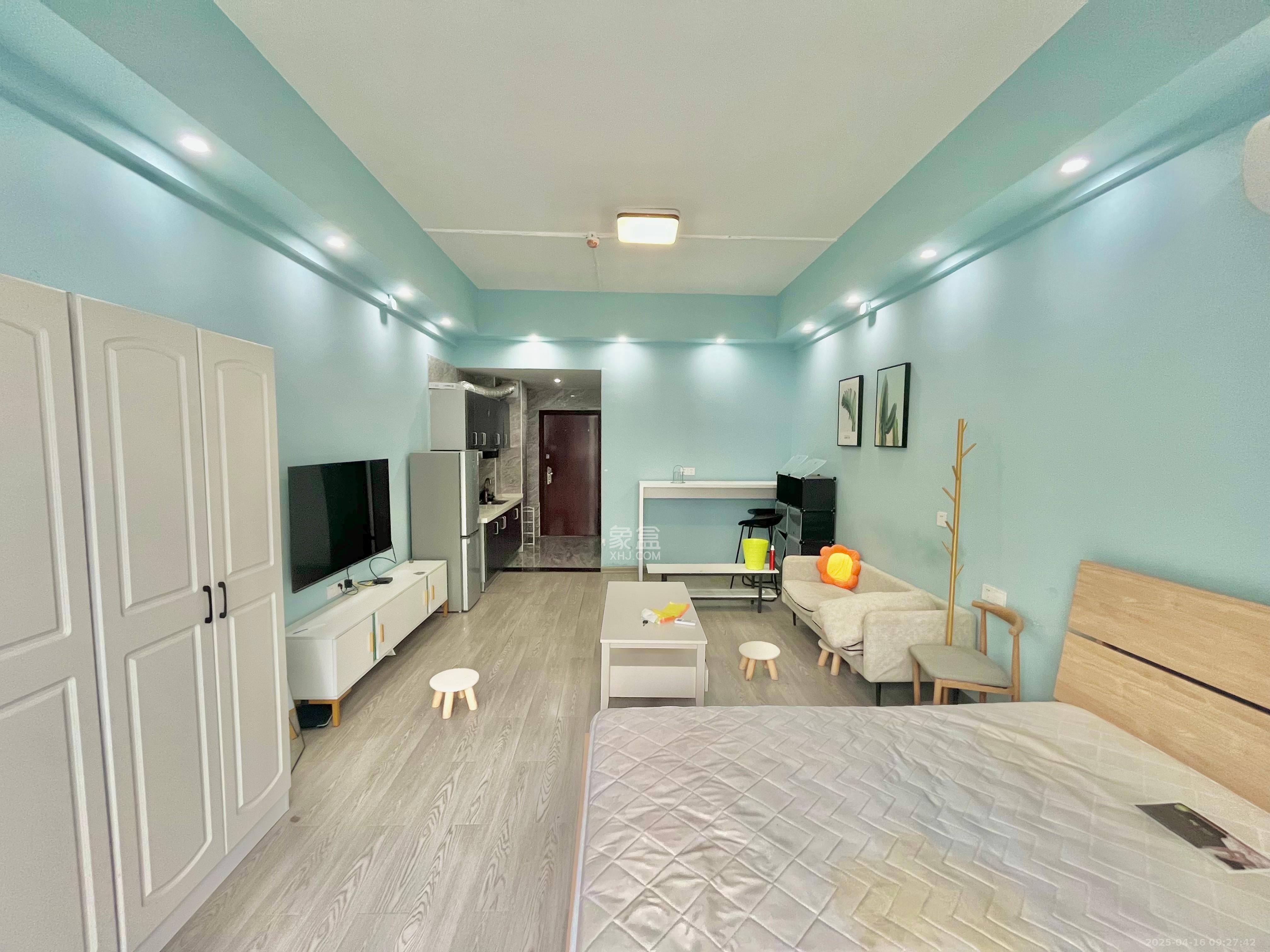 奥克斯缔壹城 1室0厅1卫 1400.0元/月 奥克斯缔壹城 1室0厅1卫 1400.0元/月室内图