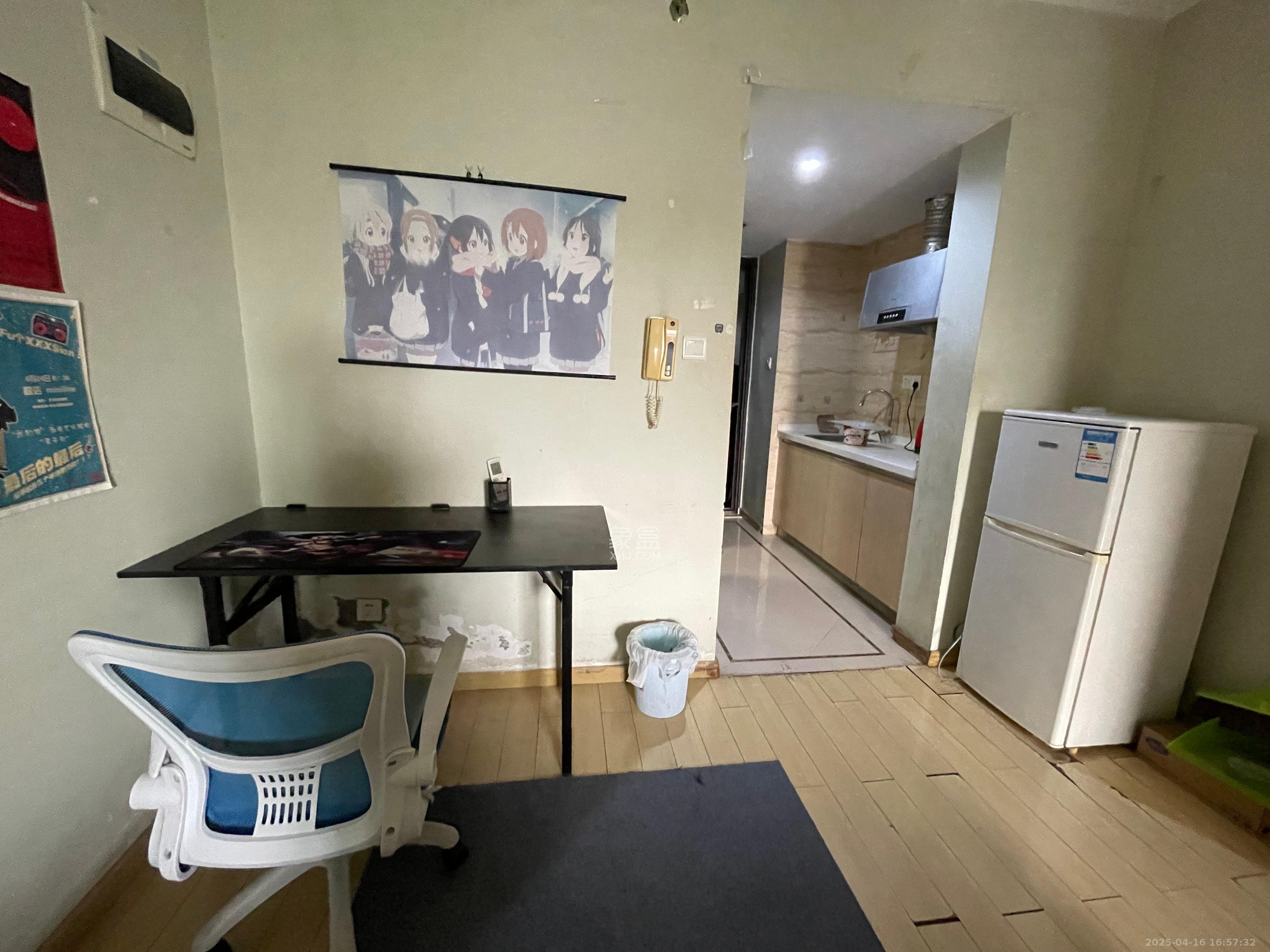 万科金域华府一期  1室1厅1卫   1500.00元/月室内图