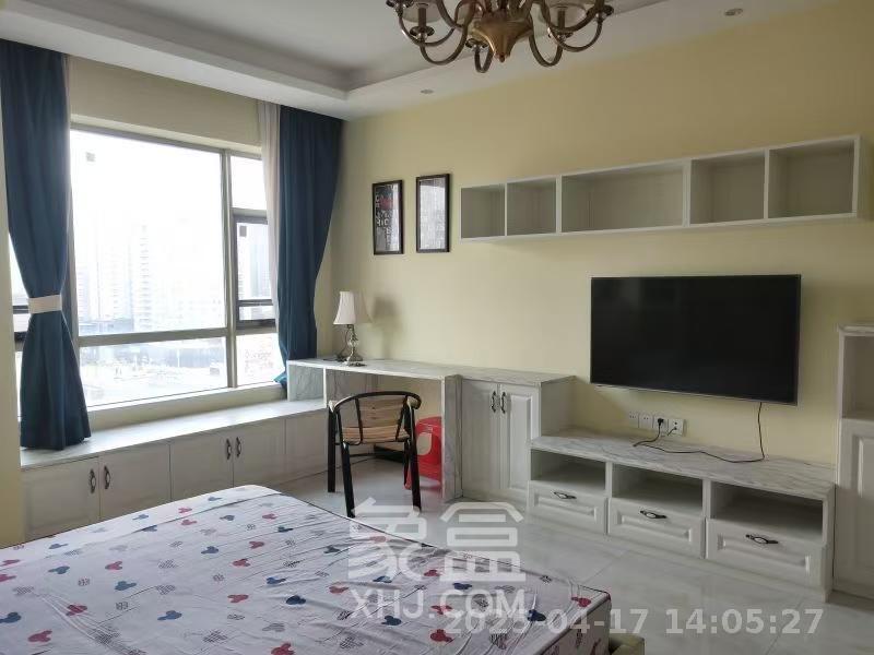 江岸丽都（江与城）  1室1厅1卫   2500.00元/月
