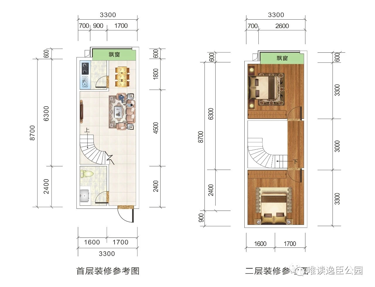 唯独逸臣公园  1室1厅1卫   22.80万户型图