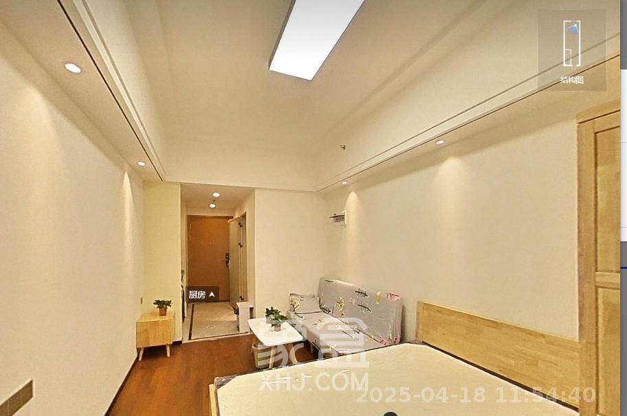 福天藏郡院子  1室1厅1卫   1000.00元/月室内图