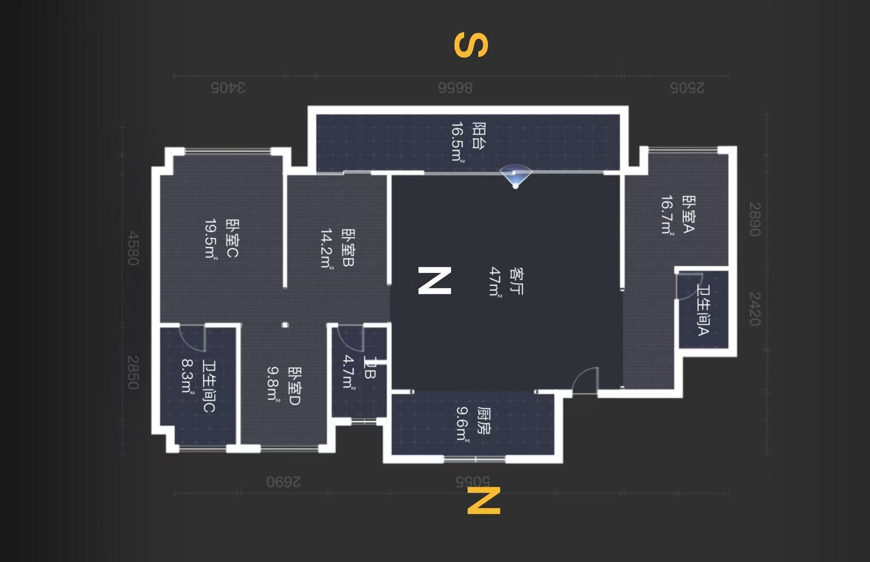 建发央著 4室2厅2卫 165.0万 建发央著 4室2厅2卫 165.0万室内图