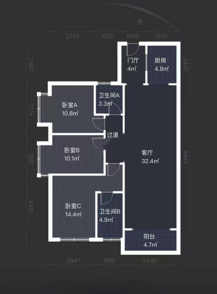 青龙湾(中央小镇)  3室2厅2卫    35.9万 青龙湾(中央小镇)  3室2厅2卫    35.9万室内图