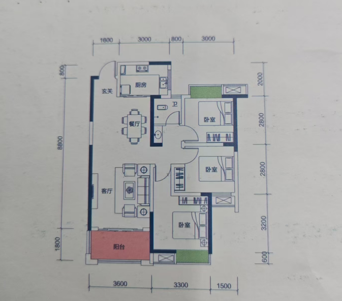 金水湾  3室2厅1卫    45.0万 金水湾  3室2厅1卫    45.0万室内图
