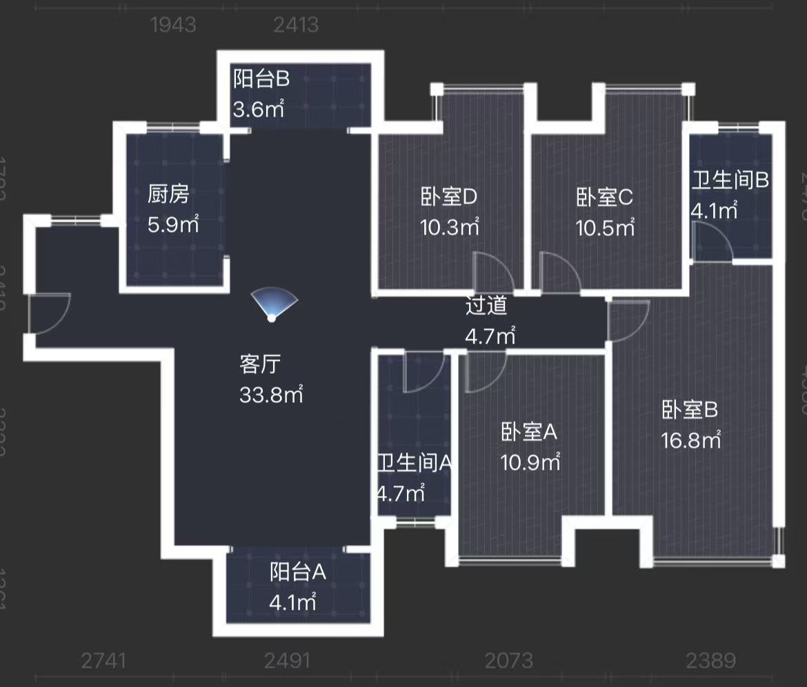 城发津枫庭苑 4室2厅2卫 60.0万 城发津枫庭苑 4室2厅2卫 60.0万室内图