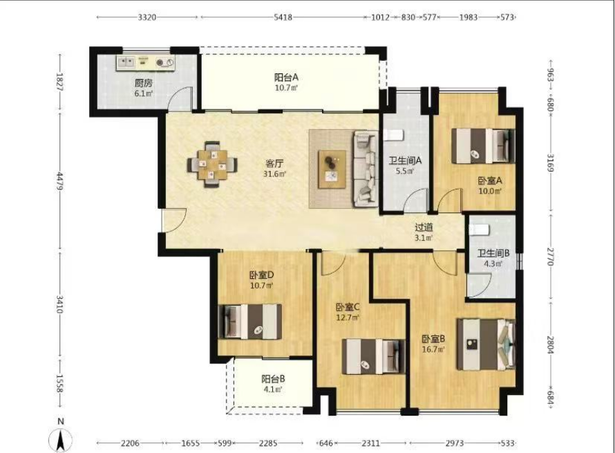 尚格阅天下  4室2厅2卫    86.0万 尚格阅天下  4室2厅2卫    86.0万