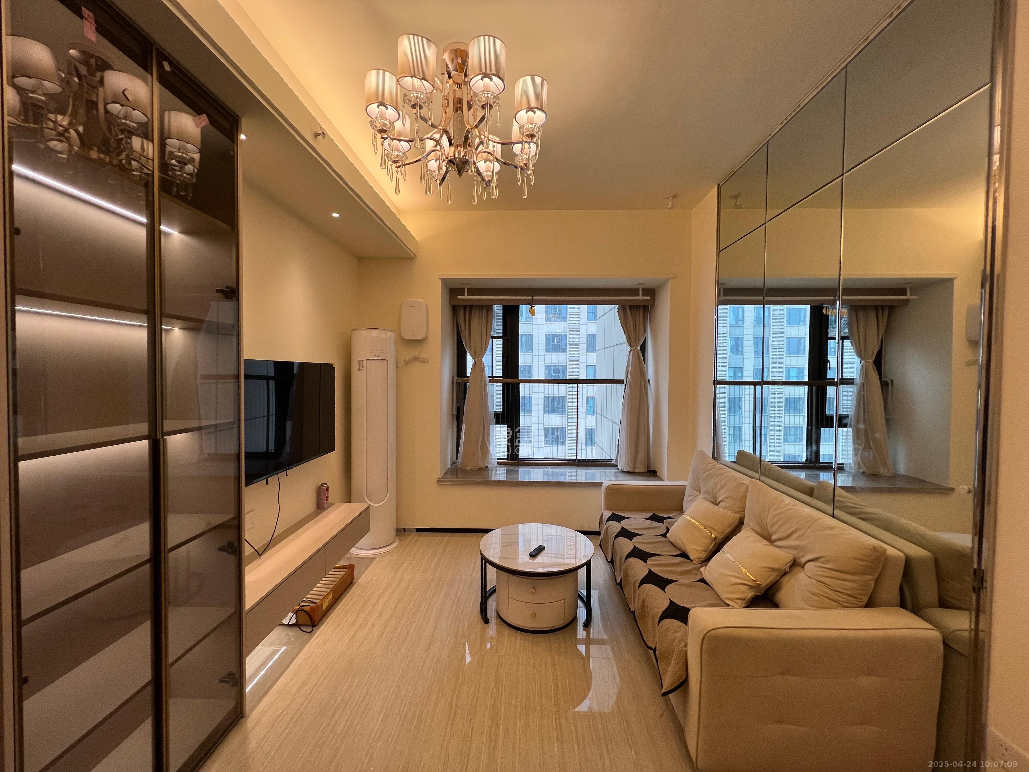 恒大清澜苑（恒大御景半岛四期）  1室1厅1卫    2200.0元/月室内图1