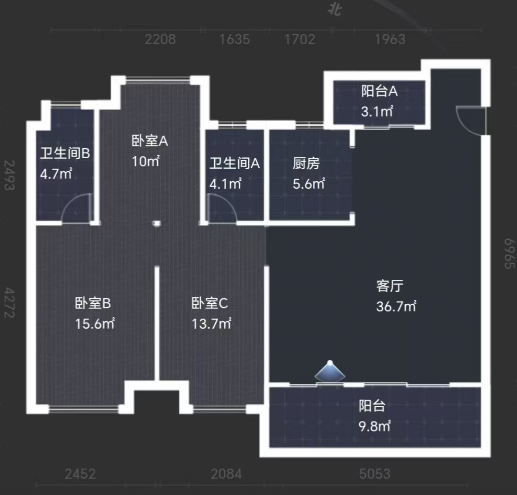 建发央著  3室2厅2卫   92.80万