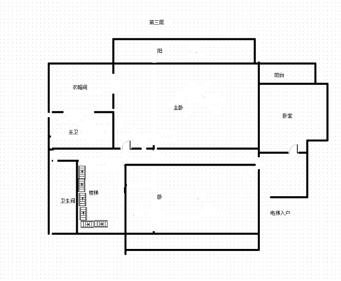 专家公寓  7室3厅4卫   498.00万户型图
