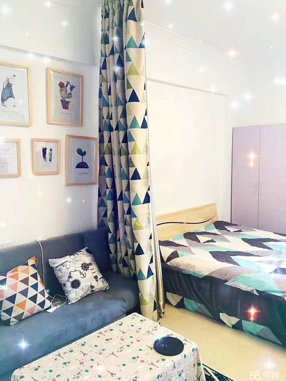 罗家小区西区  1室1厅1卫    1200.0元/月室内图