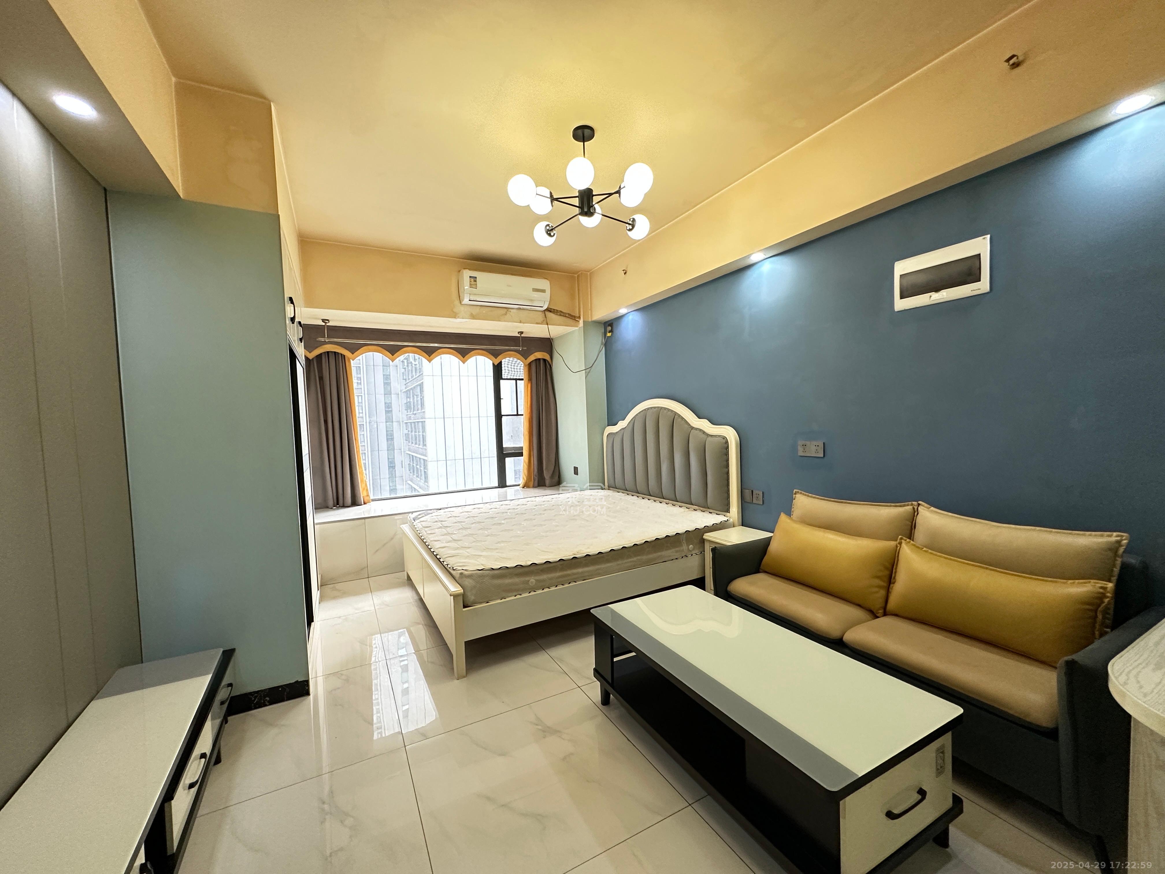 龙湖湘江星座(祺鑫星座公寓) 1室0厅0卫 1600.0元/月 龙湖湘江星座(祺鑫星座公寓) 1室0厅0卫 1600.0元/月室内图