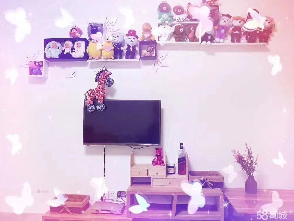 罗家小区西区 1室1厅1卫 1200.0元/月 罗家小区西区 1室1厅1卫 1200.0元/月室内图