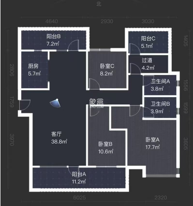 当代尚品苑  4室2厅2卫   72.00万