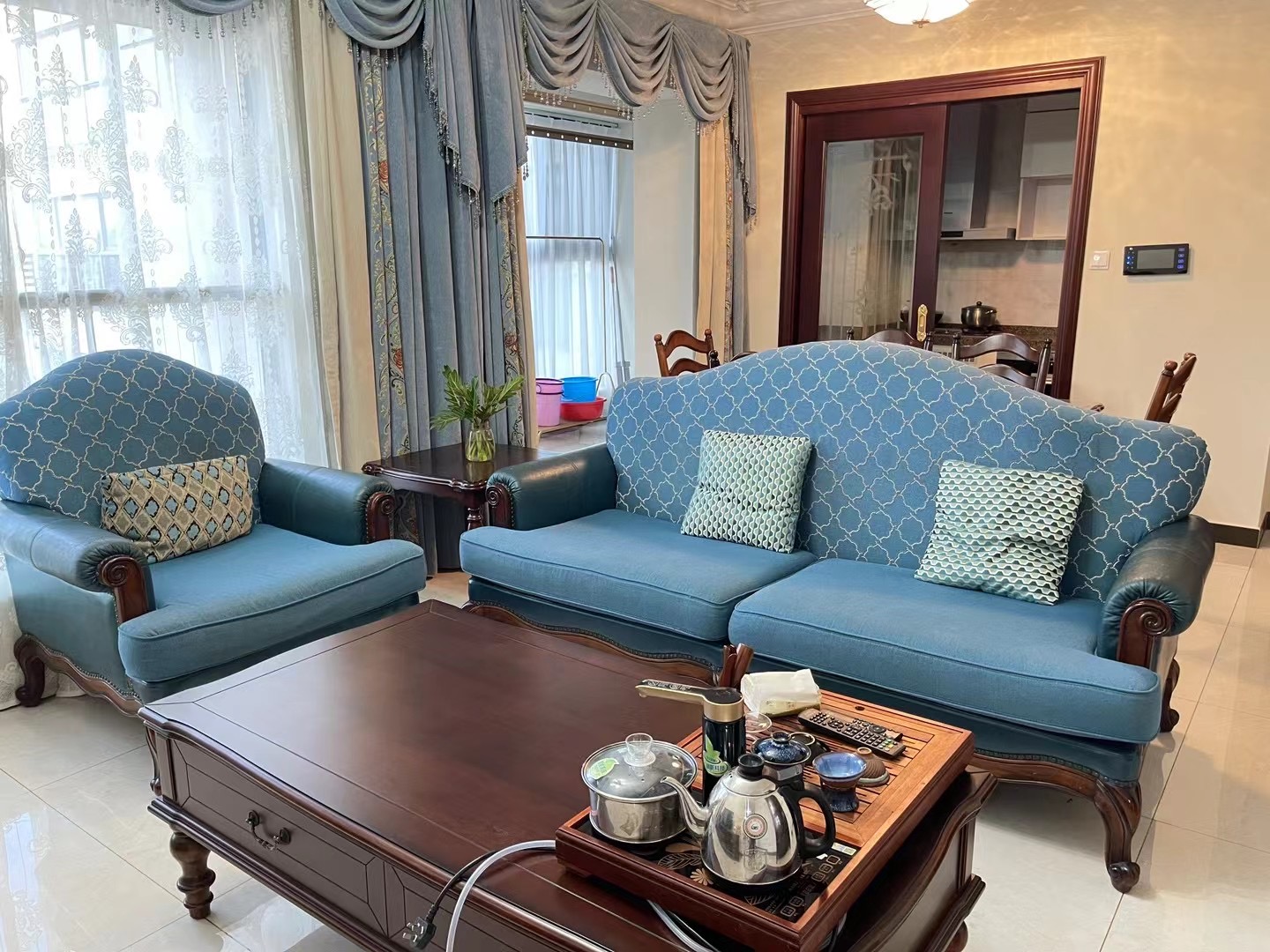 恒大外滩 3室2厅2卫 5000.0元/月 恒大外滩 3室2厅2卫 5000.0元/月室内图