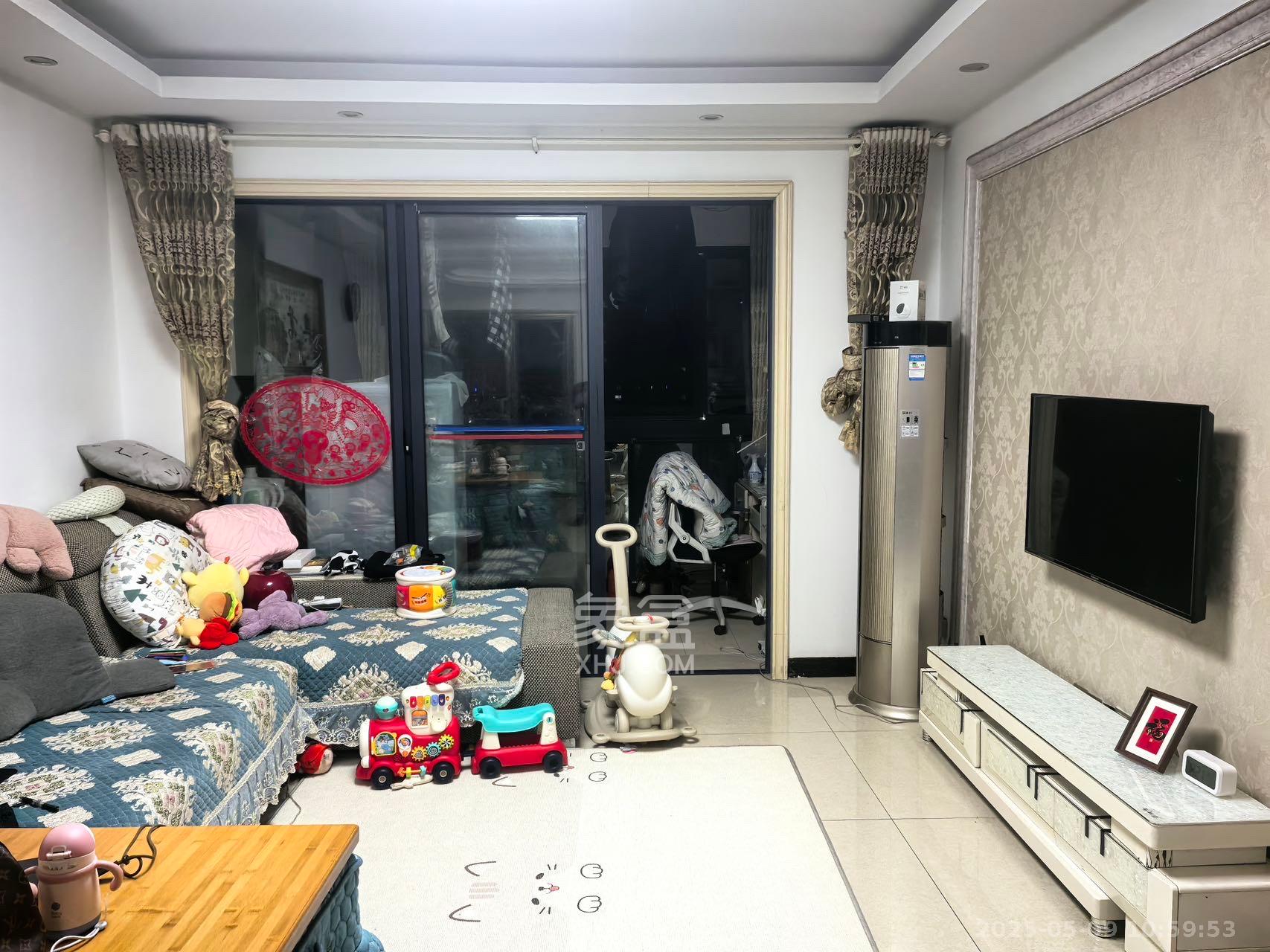 中南红领邦（红星嘉和苑）  2室1厅1卫    2200.0元/月