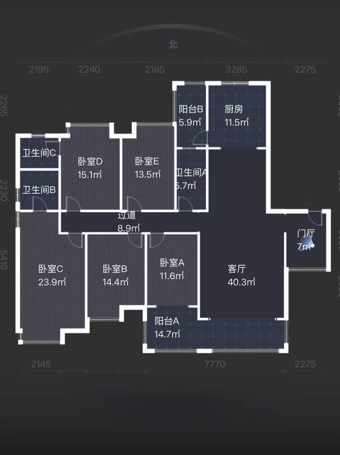 金水湾  5室2厅3卫   103.50万