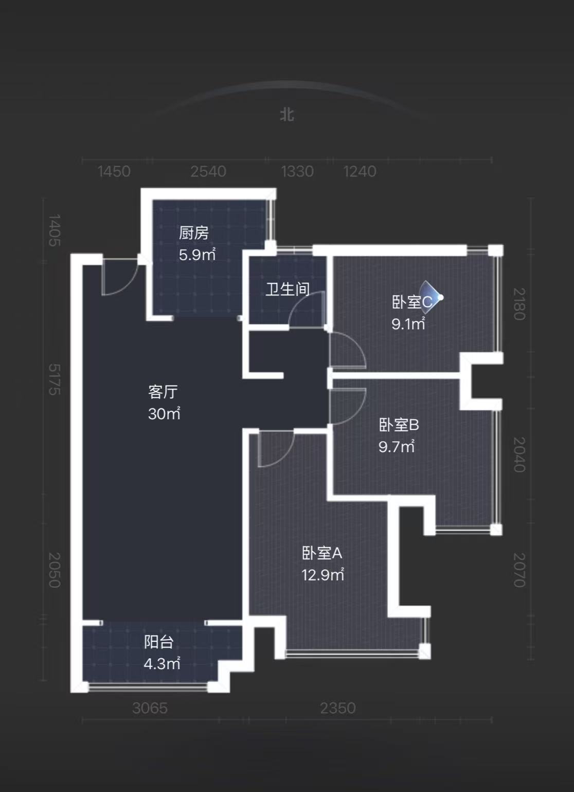 金轮津桥华府  3室2厅1卫   52.80万