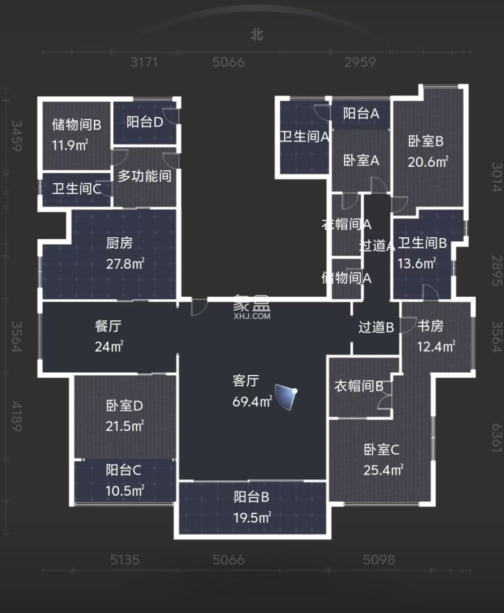 奥园养生城  5室2厅3卫   328.00万