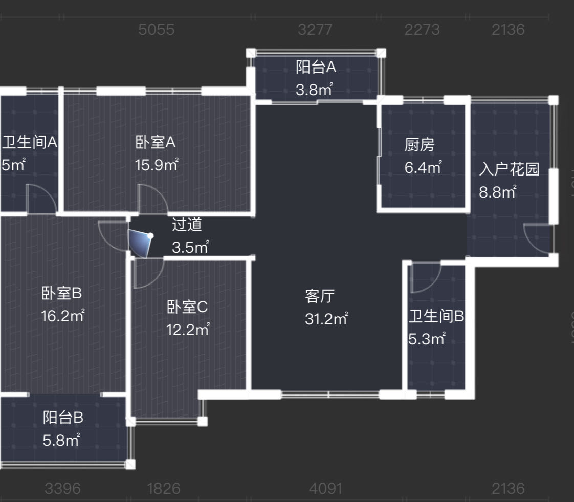湘江名都  4室2厅2卫   70.00万