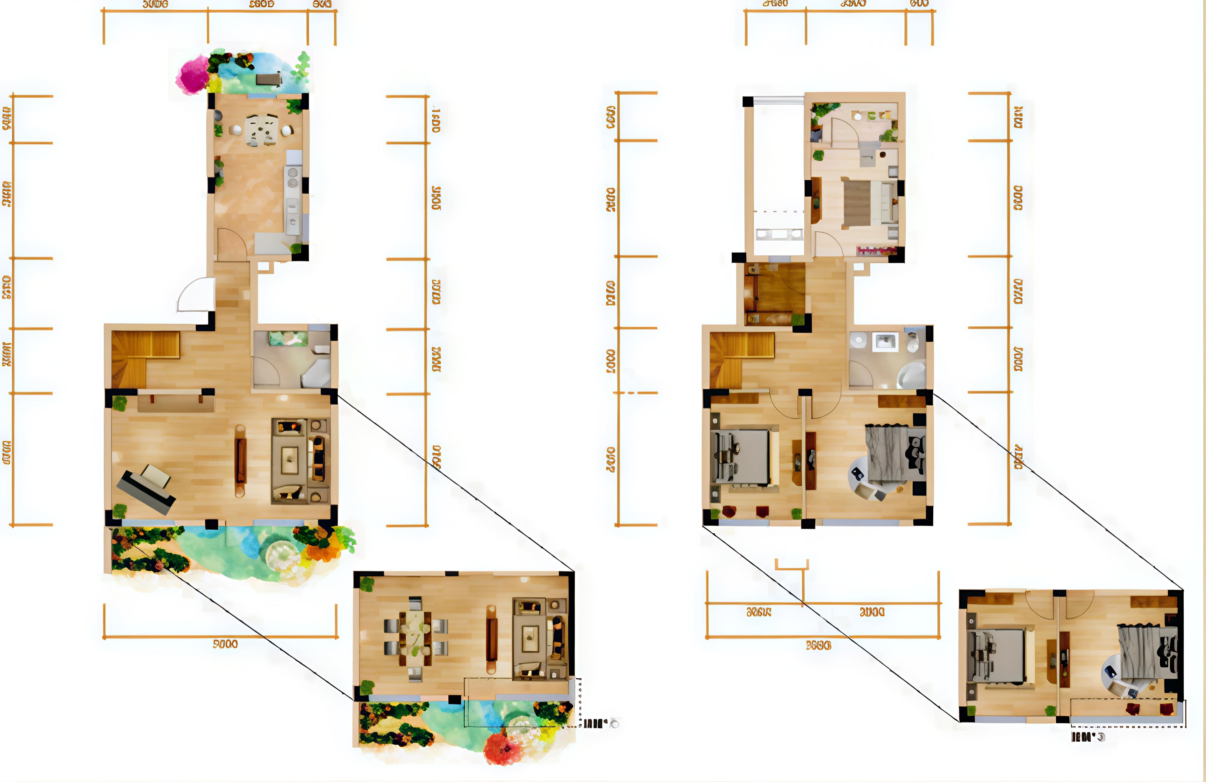当代尚品苑 3室2厅2卫 82.0万 当代尚品苑 3室2厅2卫 82.0万室内图
