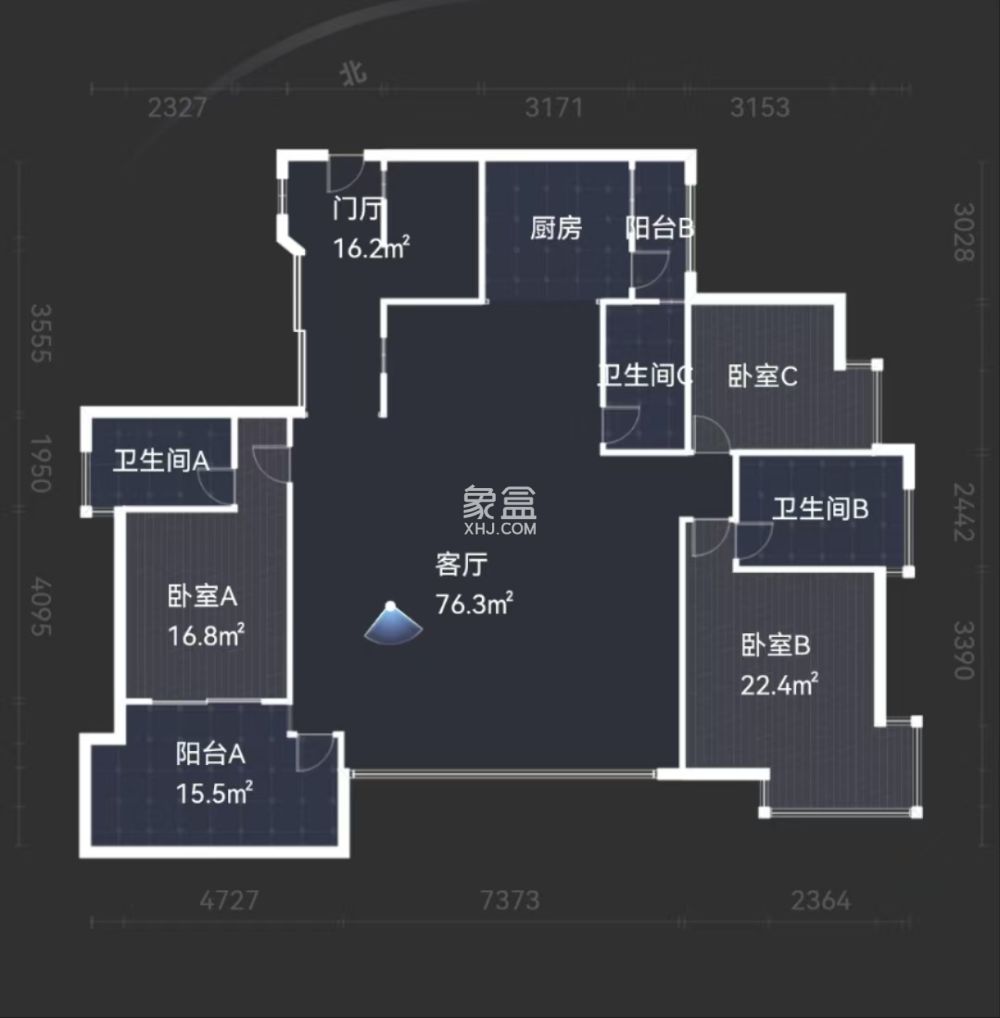 山水国际  7室2厅2卫    238.0万