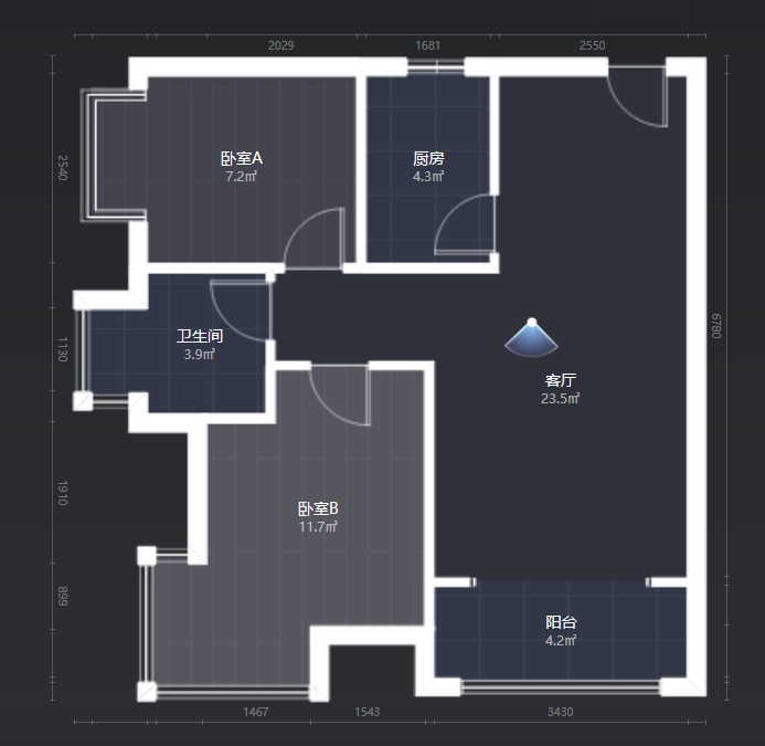 栗雨香堤 2室1厅1卫 40.0万 栗雨香堤 2室1厅1卫 40.0万室内图