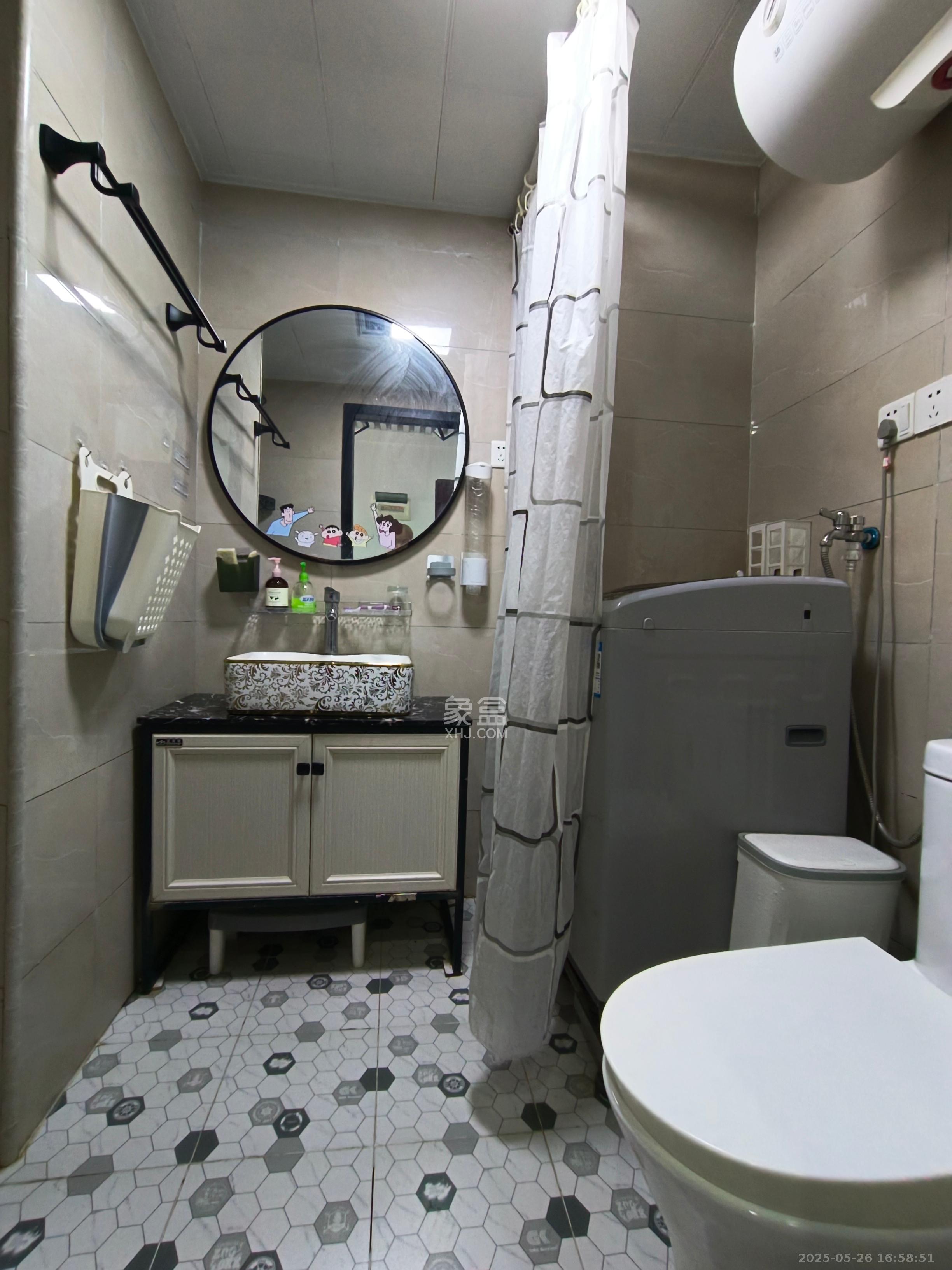 明发国际城 1室1厅1卫 1500.0元/月 明发国际城 1室1厅1卫 1500.0元/月室内图