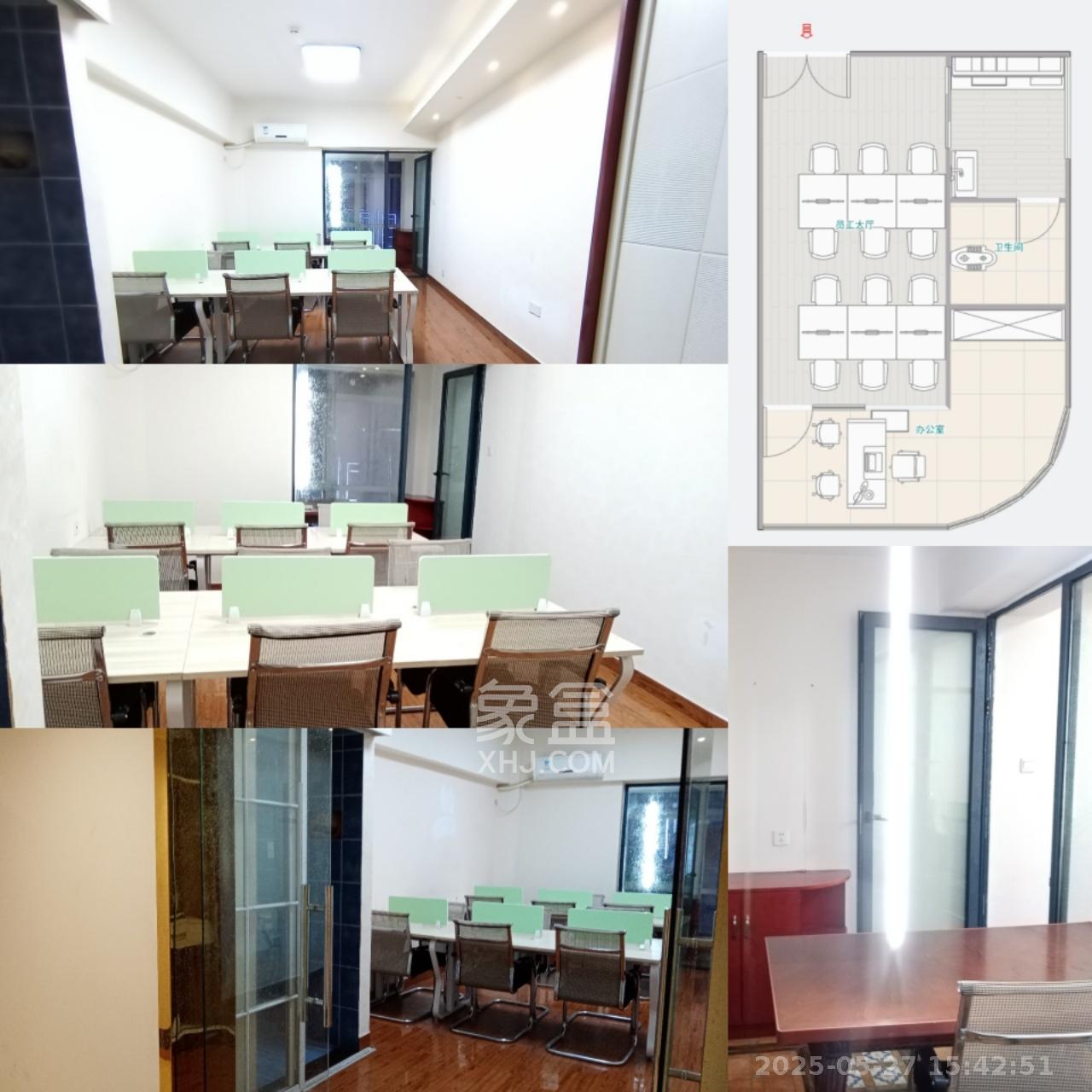 奥克斯广场 1室1厅1卫 2500.0元/月 奥克斯广场 1室1厅1卫 2500.0元/月室内图