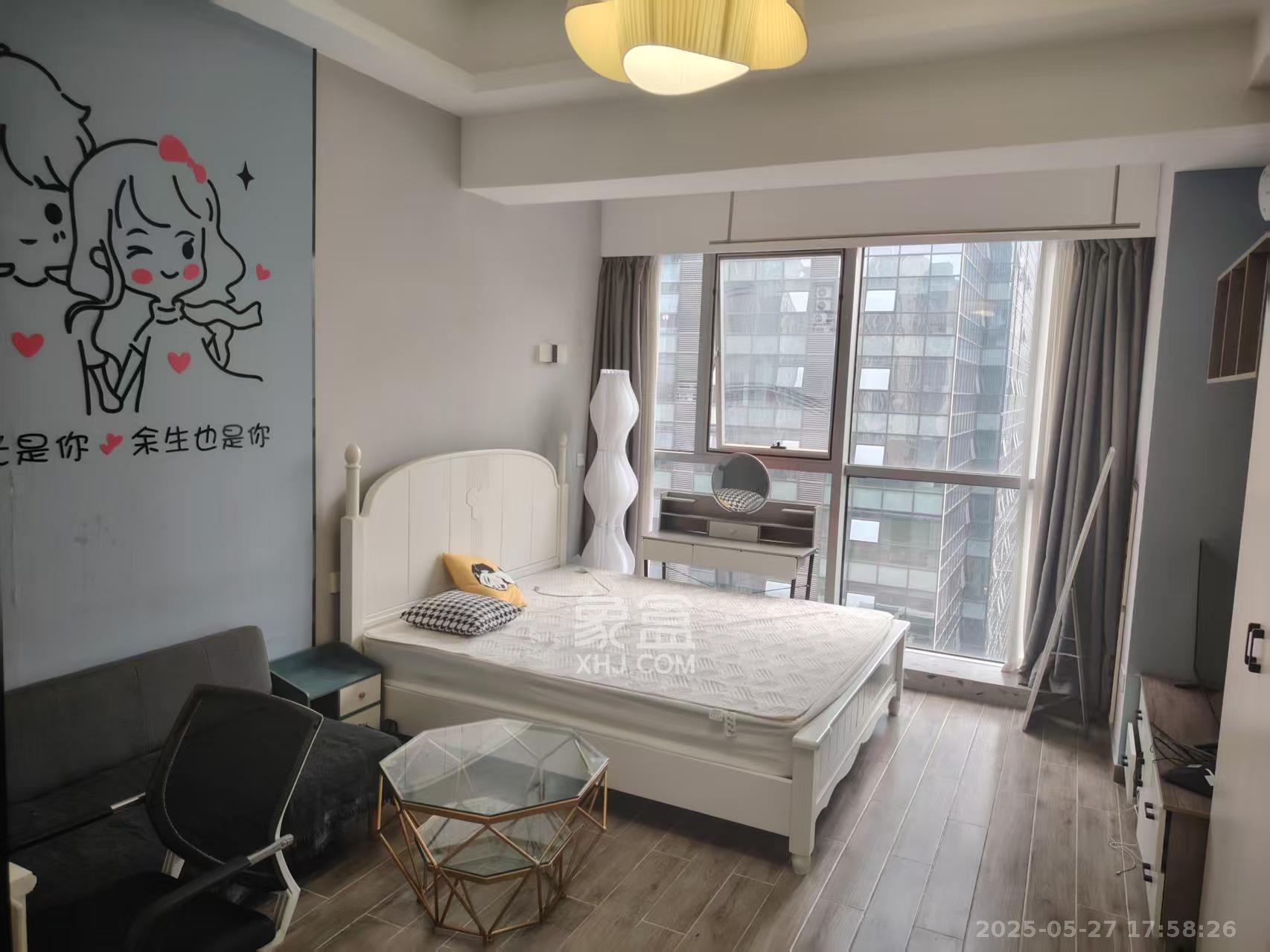 奥克斯滨仕花园（奥克斯洋湖广场/奥克斯中心）  1室1厅1卫   1800.00元/月室内图